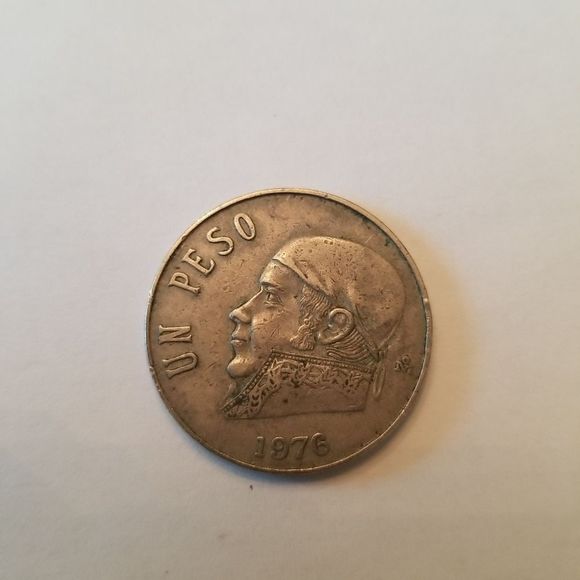 Un Peso 1976 Mexican Coin - Picture 7 of 9